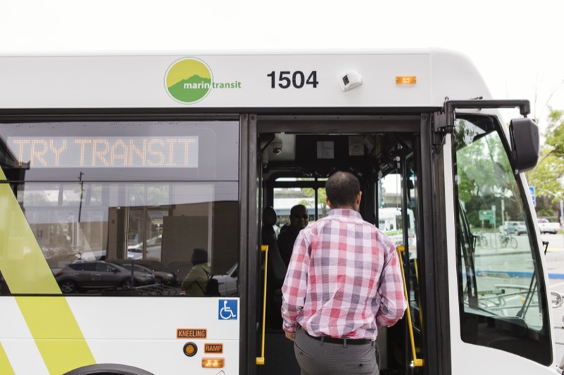 Boarding Bus 2 - Gillig Hybrid